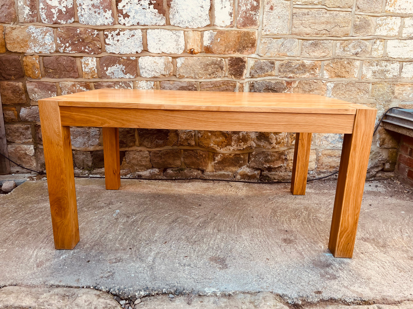 Solid Wood Dining Table | Contemporary Scandinavian Style Table