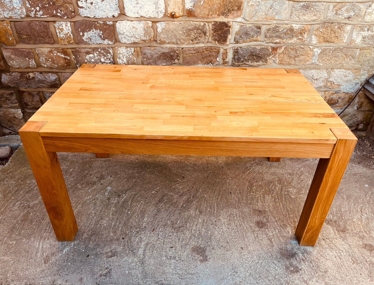 Solid Wood Dining Table | Contemporary Scandinavian Style Table