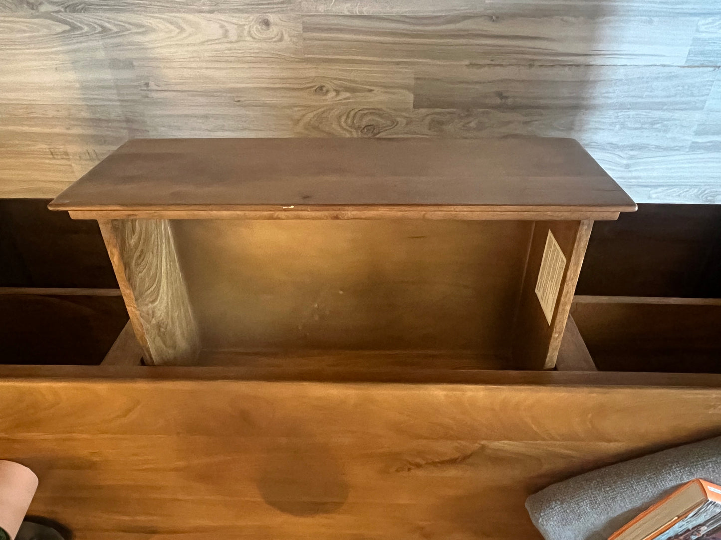 Solid Wood Mid-Century Sideboard / Modern Minimalist Credenza